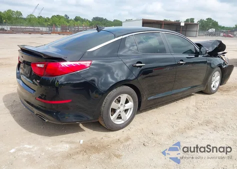 2015 Kia Optima Lx из США, поврежденный, VIN 5XXGM4A75FG484552